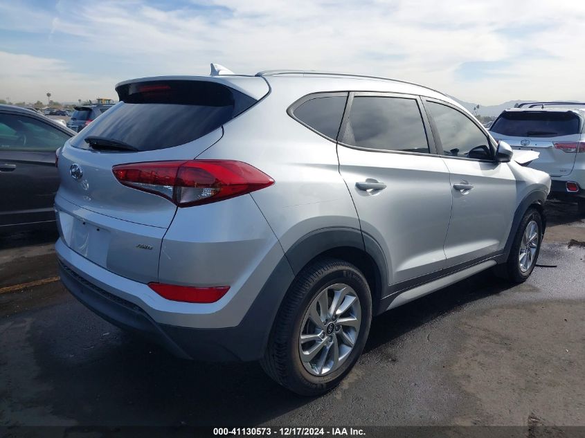 VIN KM8J3CA46JU698604 2018 HYUNDAI TUCSON no.4