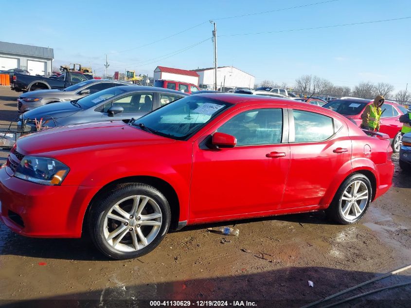 VIN 1C3CDZCB6EN226819 2014 Dodge Avenger, Sxt no.14