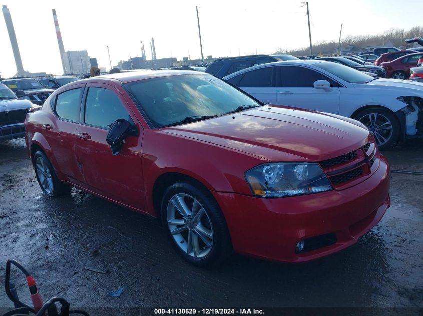 VIN 1C3CDZCB6EN226819 2014 Dodge Avenger, Sxt no.1