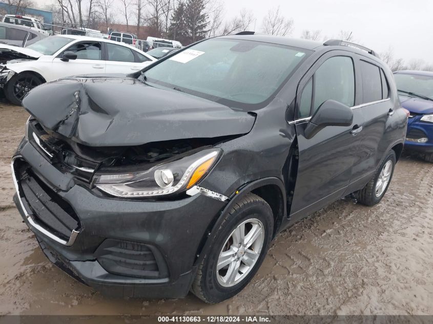 2017 Chevrolet Trax Lt VIN: KL7CJPSBXHB254961 Lot: 41130663