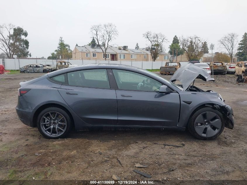 2022 Tesla Model 3 Long Range Dual Motor All-Wheel Drive VIN: 5YJ3E1EB3NF162955 Lot: 41130699