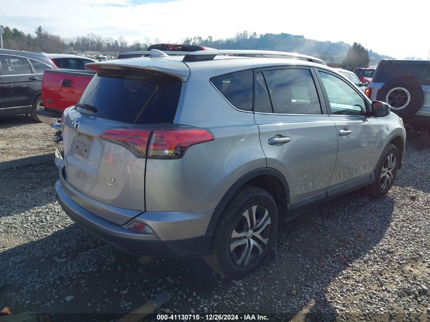 VIN 2T3BFREV3HW611468 2017 Toyota RAV4, LE no.4