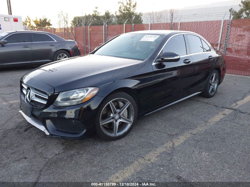 VIN 55SWF4JB9FU078074 2015 Mercedes-Benz C 300, Lux... no.2