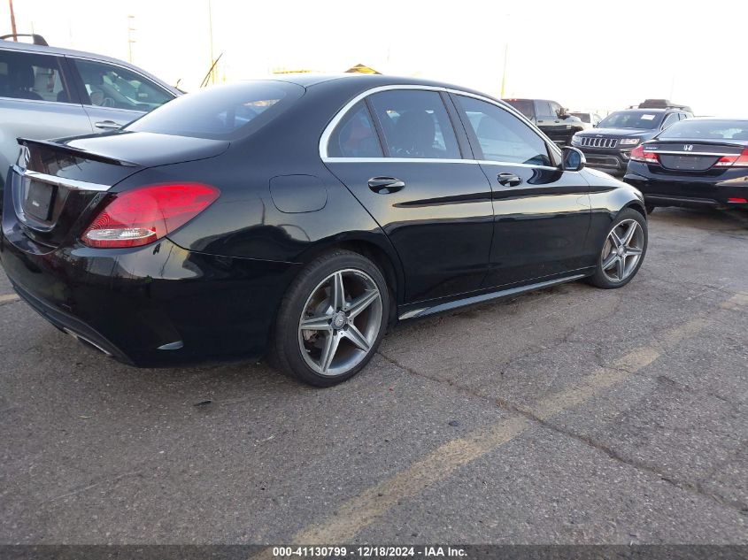 VIN 55SWF4JB9FU078074 2015 Mercedes-Benz C 300, Lux... no.4