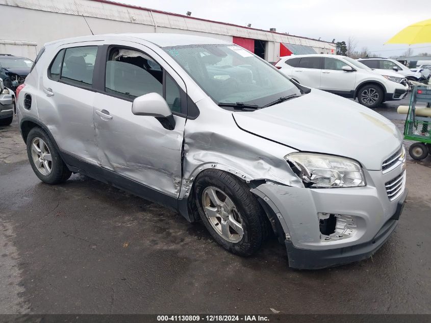 2015 Chevrolet Trax VIN: 3GNC1PSBXFL256473 Lot: 41130809