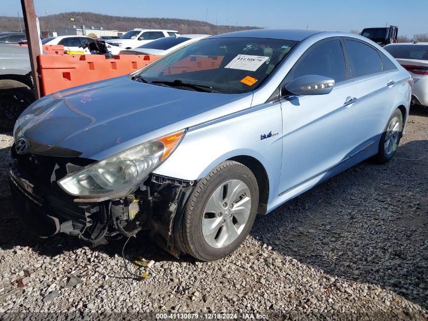 VIN KMHEC4A41DA086114 2013 HYUNDAI SONATA HYBRID no.2