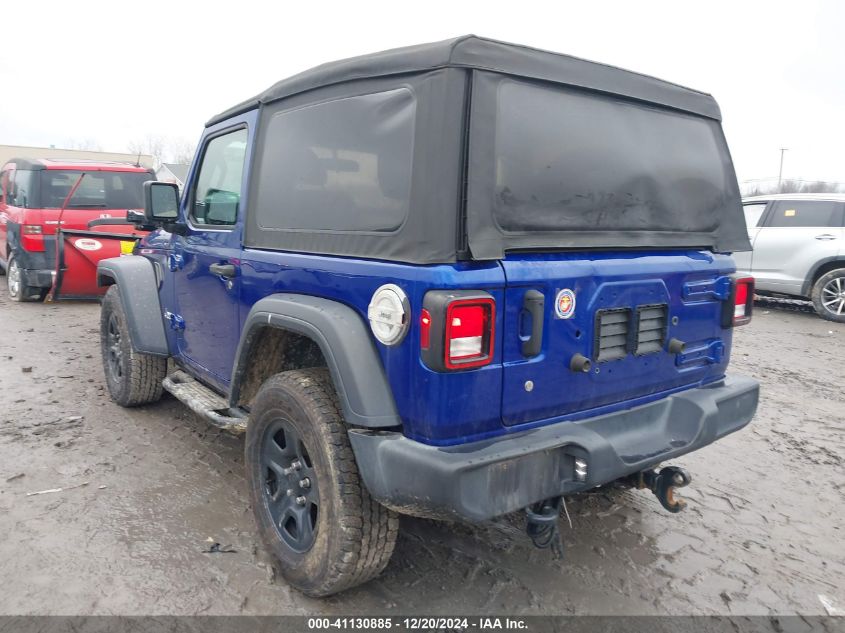 VIN 1C4GJXAN2JW180093 2018 Jeep Wrangler, Sport 4X4 no.3