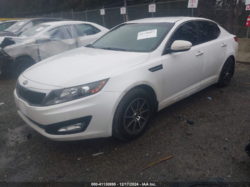 VIN KNAGM4A70D5343435 2013 KIA Optima, LX no.2