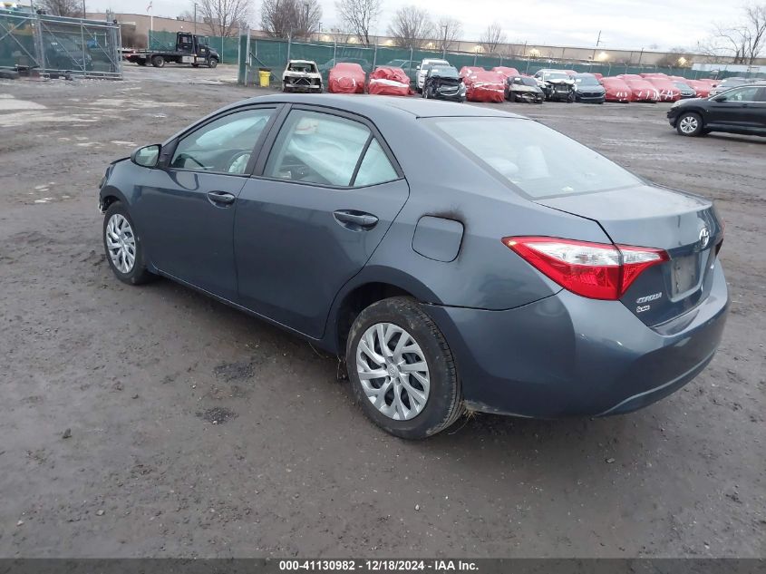 VIN 2T1BURHE3EC049787 2014 Toyota Corolla, LE no.3