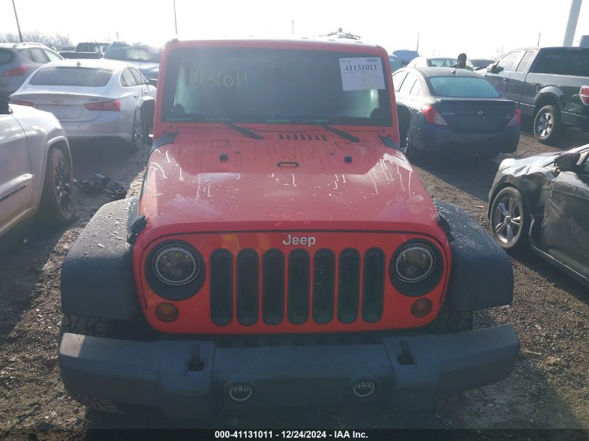 VIN 1C4AJWAG4DL665259 2013 Jeep Wrangler, Sport no.12