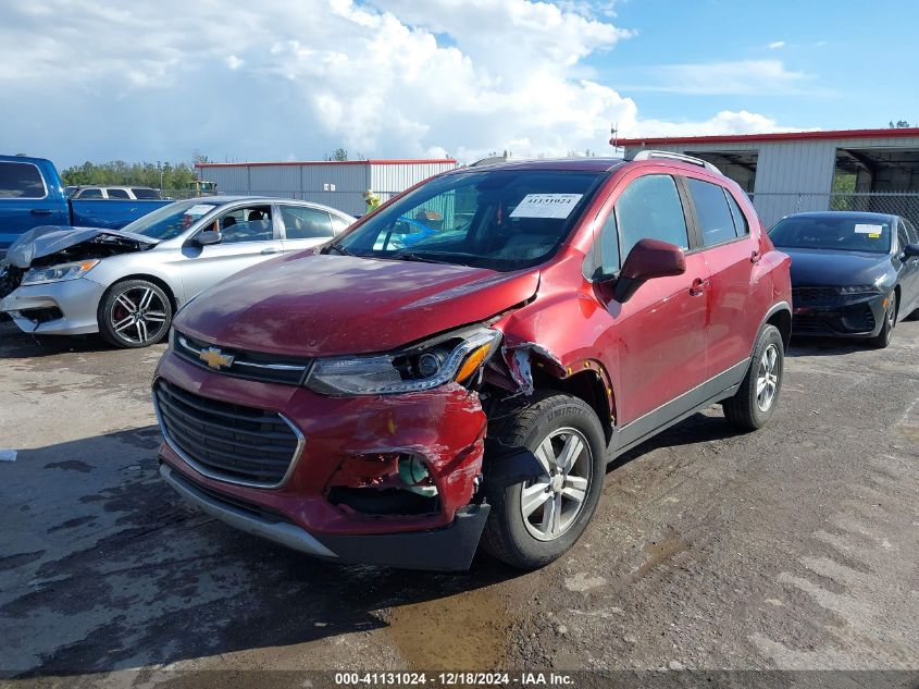 2021 Chevrolet Trax Awd Lt VIN: KL7CJPSBXMB342435 Lot: 41131024