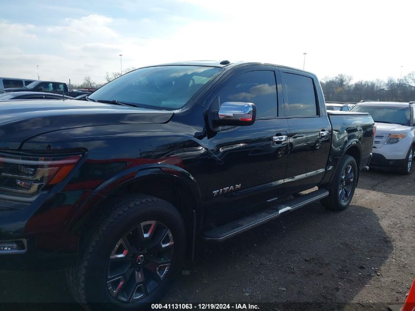 2021 Nissan Titan Platinum Reserve 4X4 VIN: 1N6AA1ED6MN530188 Lot: 41131063