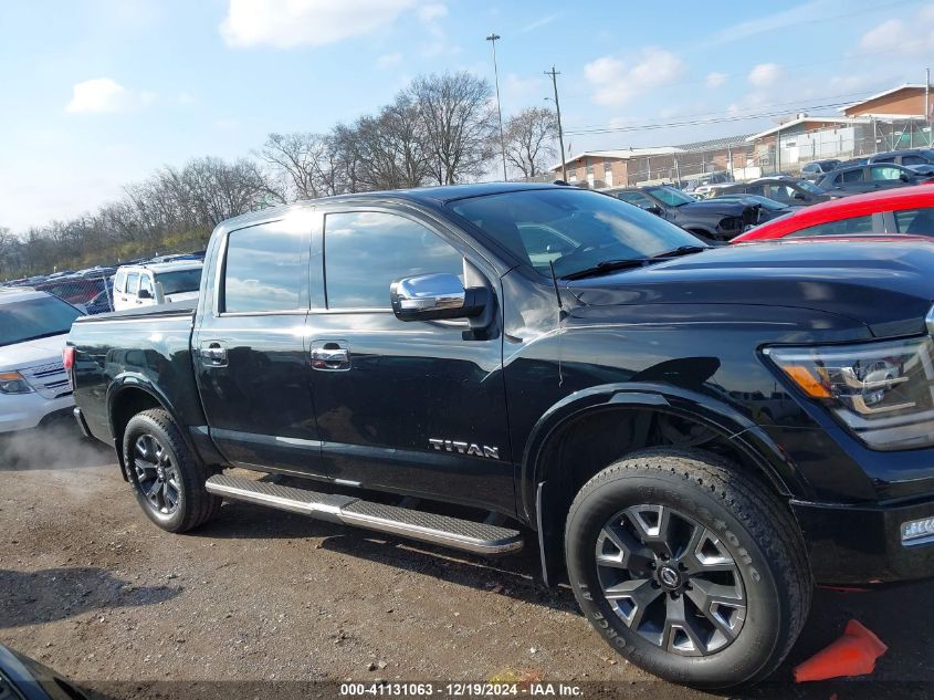 2021 Nissan Titan Platinum Reserve 4X4 VIN: 1N6AA1ED6MN530188 Lot: 41131063