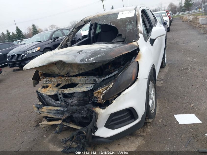 2019 Chevrolet Trax Ls VIN: 3GNCJKSB0KL314328 Lot: 41131162