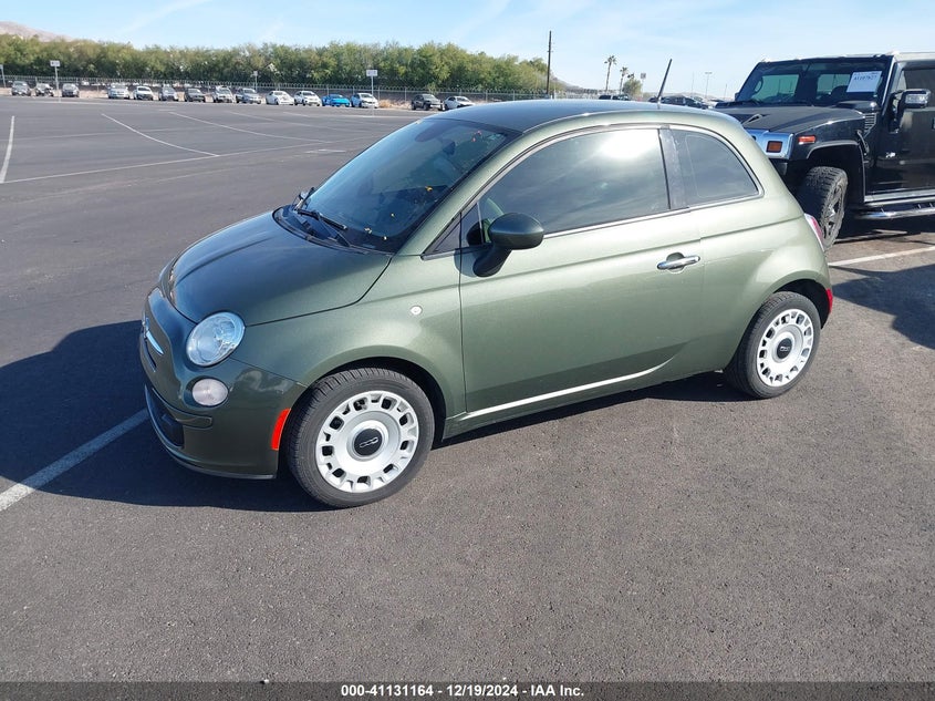 Vin: 3c3cffar9ft681724, lot: 41621343, fiat 500 pop 20152