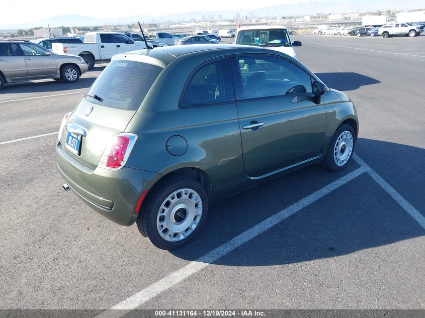 Vin: 3c3cffar9ft681724, lot: 41621343, fiat 500 pop 20154