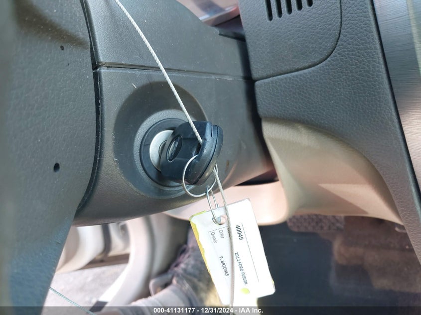 2012 FORD FUSION VIN: 3FAHP0GAXCR450116