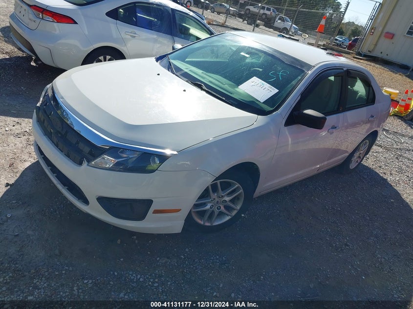 2012 FORD FUSION VIN: 3FAHP0GAXCR450116
