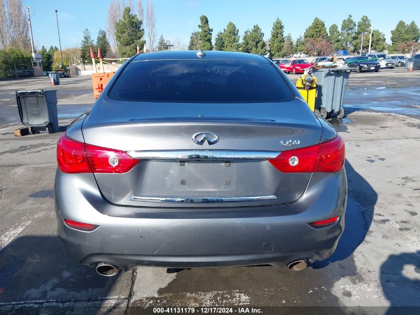 VIN JN1BV7AP8EM683017 2014 Infiniti Q50, Premium no.16