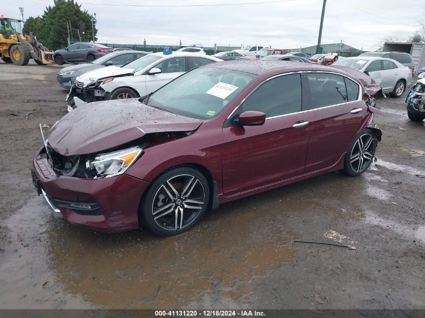 VIN 1HGCR2F19HA157743 2017 HONDA ACCORD no.2