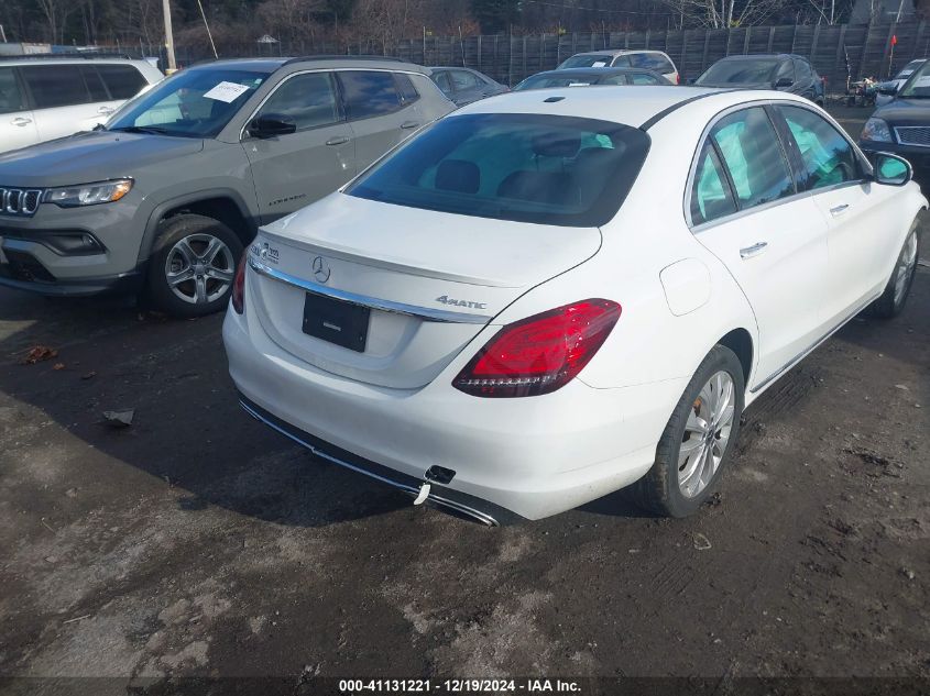 VIN 55SWF8EBXKU305770 2019 Mercedes-Benz C 300, 4Matic no.4