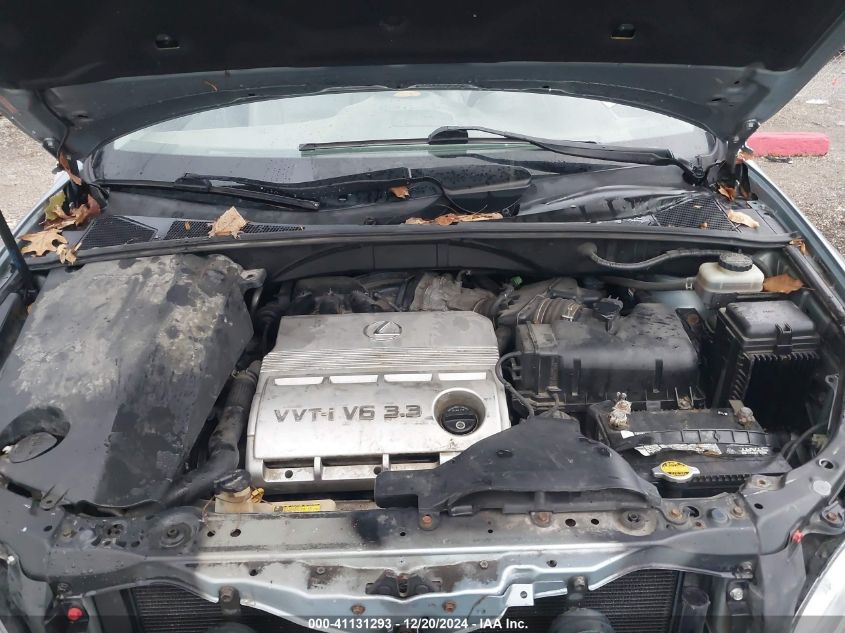 2004 Lexus Rx 330 VIN: JTJHA31U840058718 Lot: 41131293