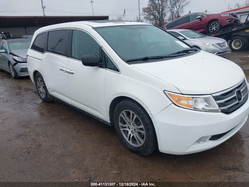 VIN 5FNRL5H69DB090261 2013 Honda Odyssey, Ex-L no.1