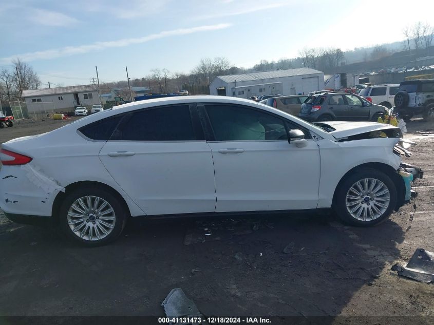 VIN 3FA6P0LU1ER259680 2014 FORD FUSION HYBRID no.13