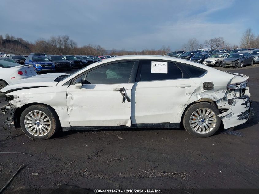 VIN 3FA6P0LU1ER259680 2014 FORD FUSION HYBRID no.14