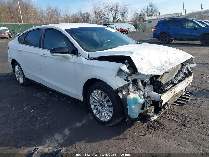 VIN 3FA6P0LU1ER259680 2014 FORD FUSION HYBRID no.1