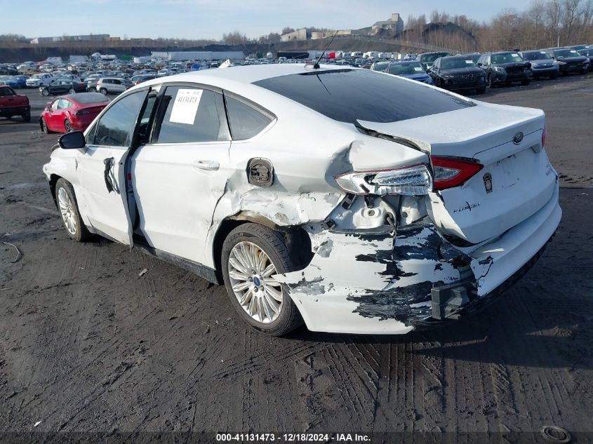 VIN 3FA6P0LU1ER259680 2014 FORD FUSION HYBRID no.3