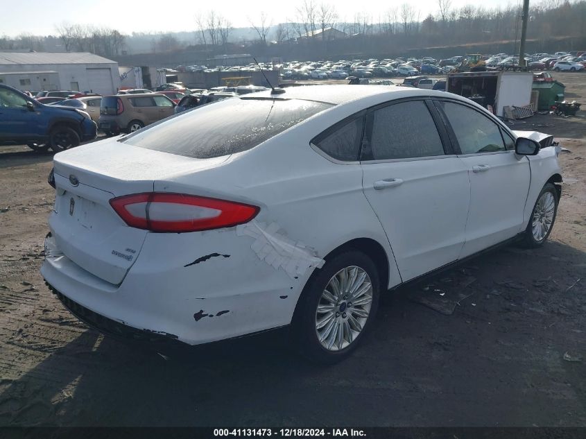 VIN 3FA6P0LU1ER259680 2014 FORD FUSION HYBRID no.4