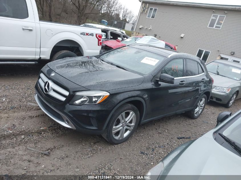 VIN WDCTG4EB8GJ233102 2016 Mercedes-Benz GLA 250 no.2