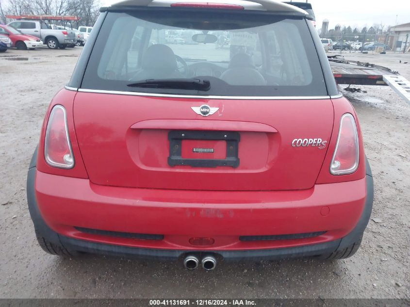 2006 Mini Cooper S VIN: WMWRE33576TG99751 Lot: 41131691