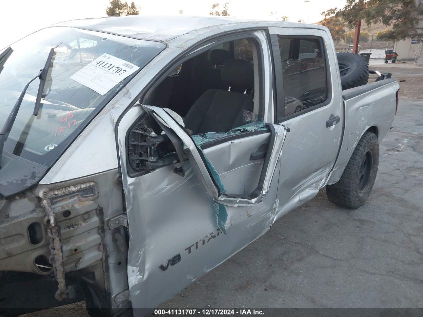 2008 Nissan Titan Se VIN: 1N6AA07D18N357354 Lot: 41131707