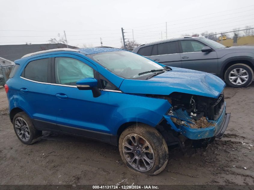 2019 Ford Ecosport Titanium VIN: MAJ6S3KL1KC261576 Lot: 41131724