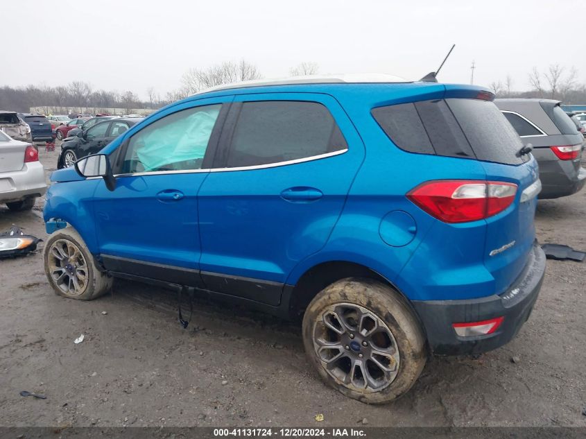 2019 Ford Ecosport Titanium VIN: MAJ6S3KL1KC261576 Lot: 41131724