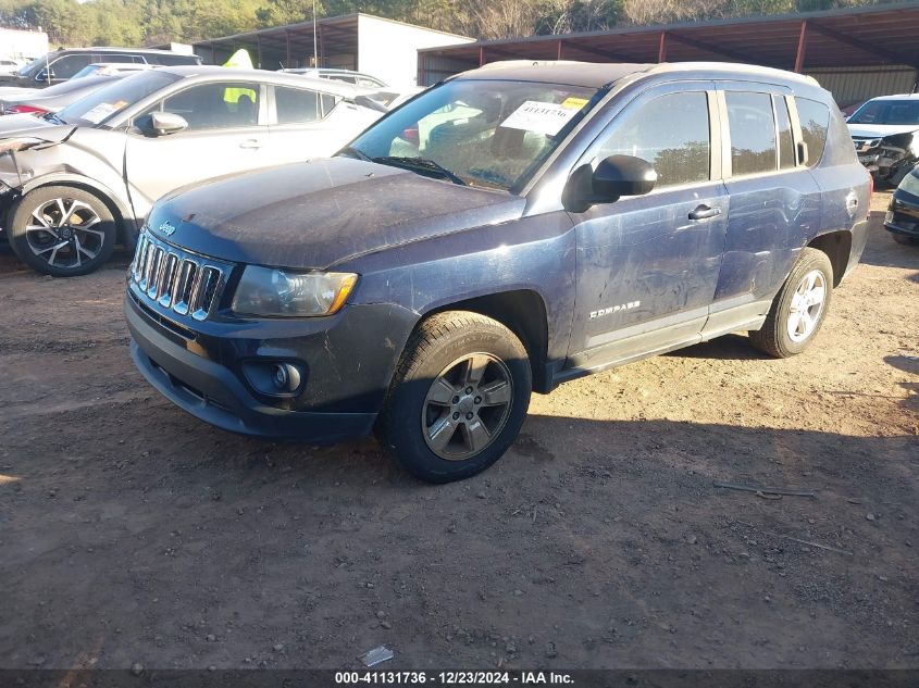 VIN 1C4NJCBA4ED585160 2014 Jeep Compass, Sport no.2