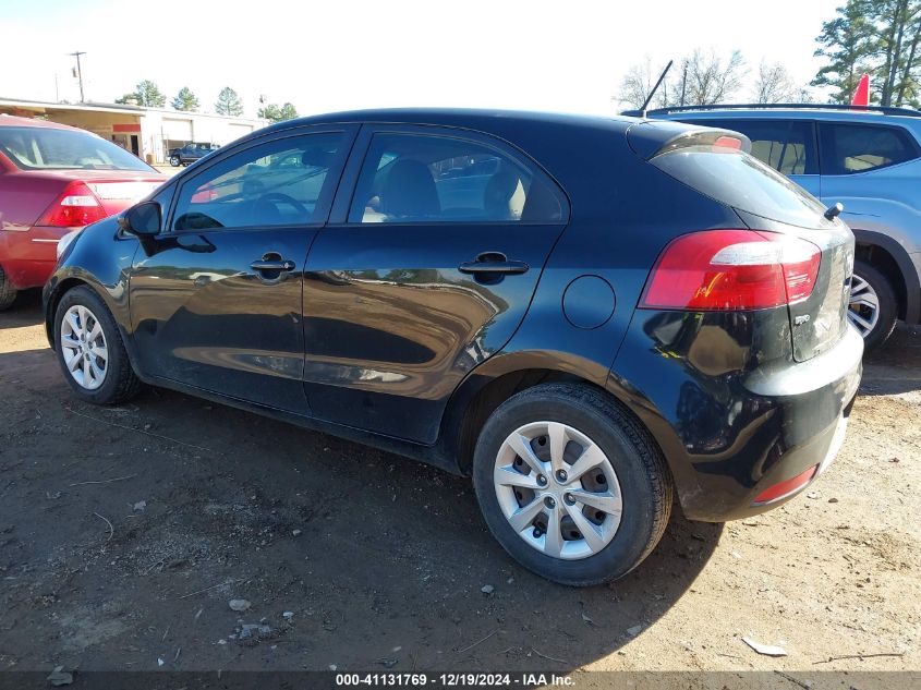 VIN KNADM5A37D6231098 2013 KIA Rio, LX no.3