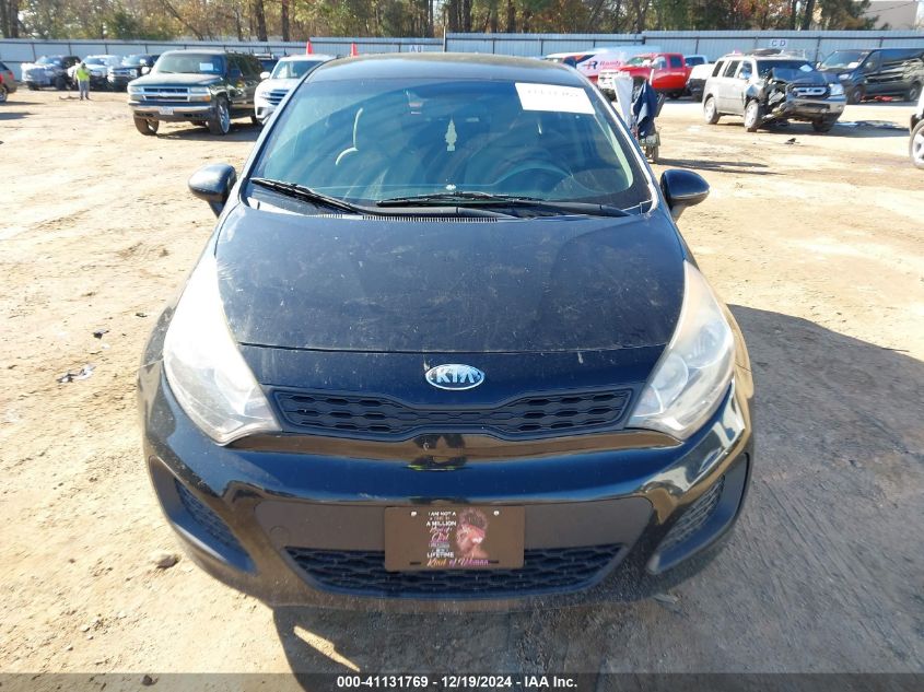 VIN KNADM5A37D6231098 2013 KIA Rio, LX no.6