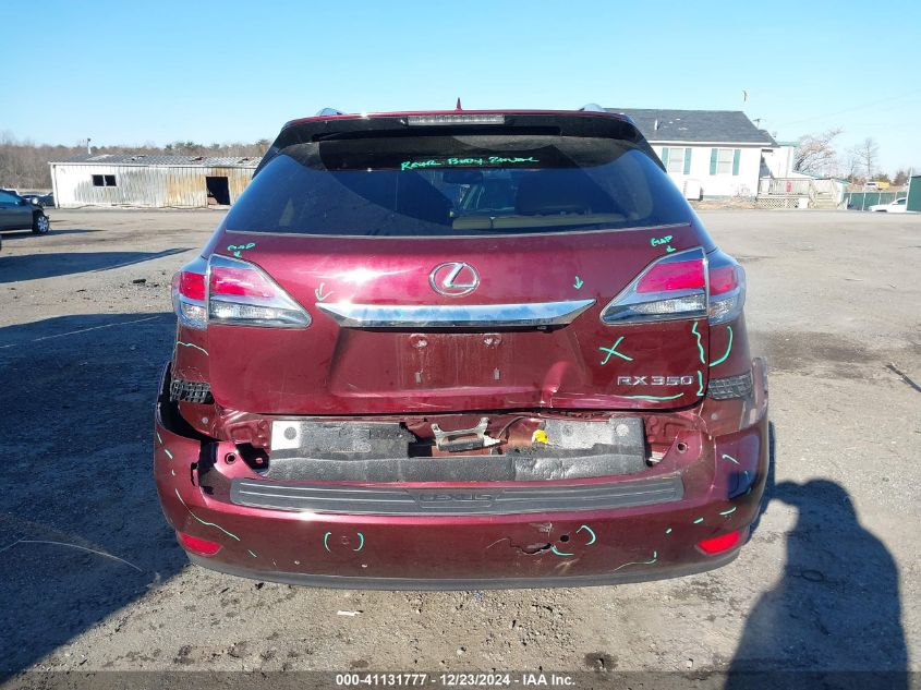 VIN 2T2BK1BA8DC216393 2013 Lexus RX, 350 no.16