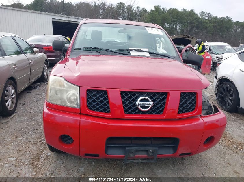 2007 Nissan Titan Xe VIN: 1N6BA06A37N210382 Lot: 41131794