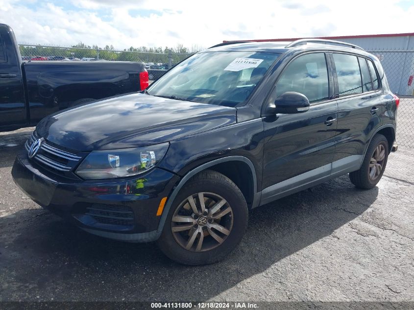 VIN WVGAV7AX5HK028110 2017 VOLKSWAGEN TIGUAN no.2