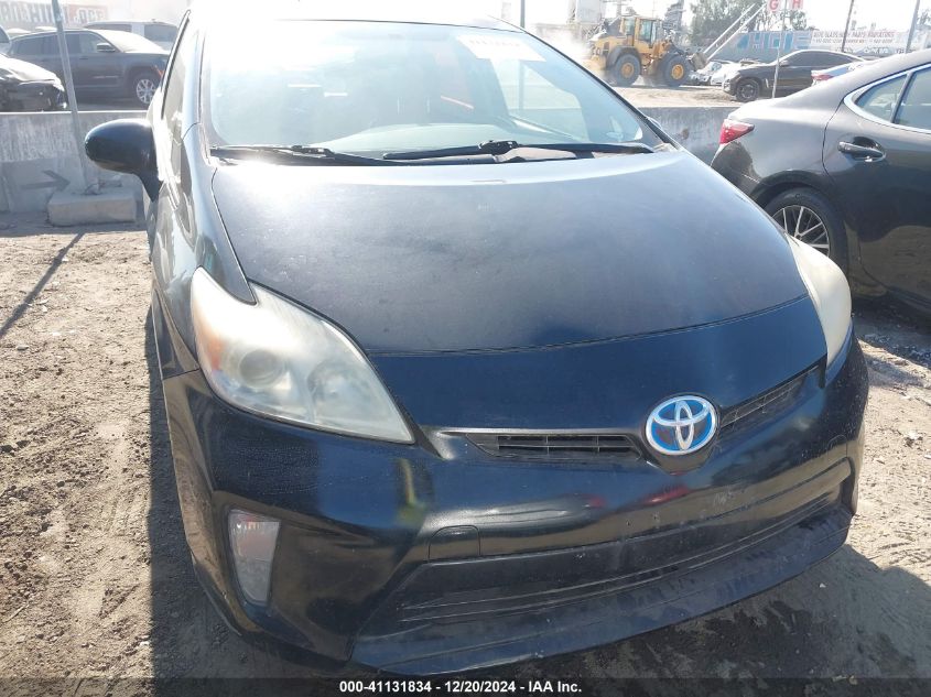 VIN JTDKN3DU2D5619037 2013 Toyota Prius, Three Se no.6