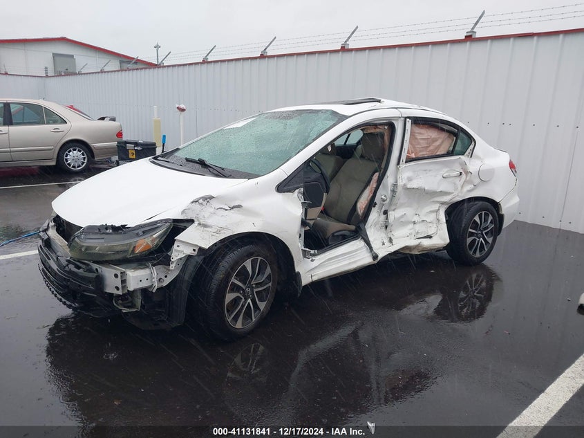 2014 HONDA CIVIC VIN: 19XFB2F81EE262735