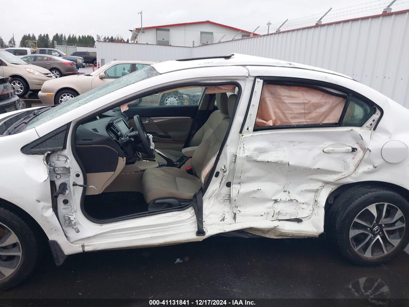 2014 HONDA CIVIC VIN: 19XFB2F81EE262735