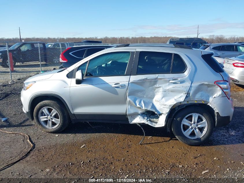 2022 Chevrolet Trax Awd Lt VIN: KL7CJPSM7NB561341 Lot: 41131895