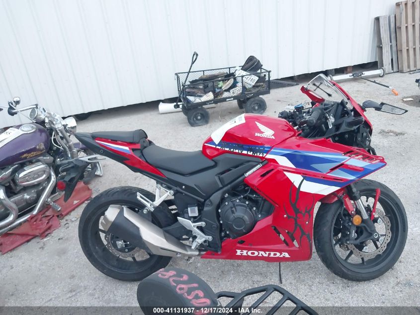 2024 Honda Cbr500 Ra VIN: MLHPC7051R5000337 Lot: 41131937