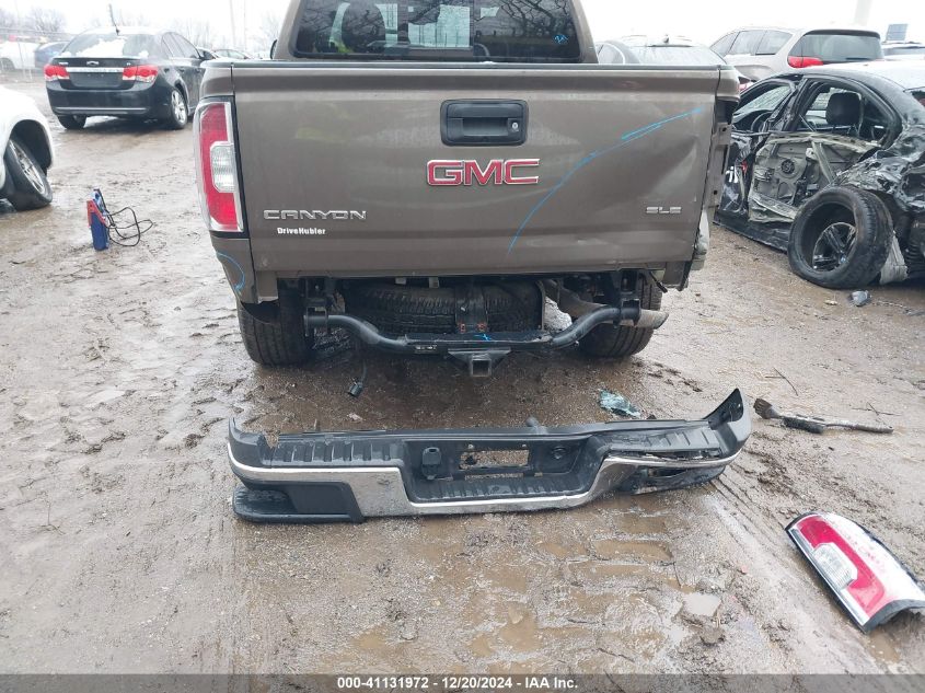 2015 GMC Canyon Sle VIN: 1GTG6BE33F1187443 Lot: 41131972