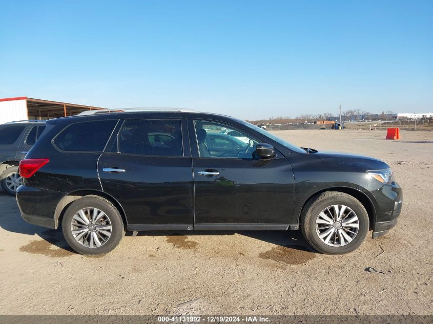 2019 Nissan Pathfinder Sv VIN: 5N1DR2MM9KC583617 Lot: 41131992